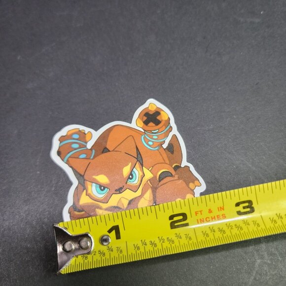 Pokemon Volcanion Sticker - Collection Display - Picture 3 of 3